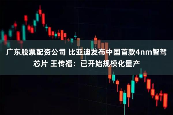 广东股票配资公司 比亚迪发布中国首款4nm智驾芯片 王传福：已开始规模化量产